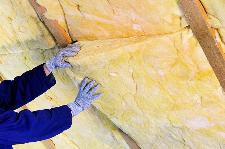 photo of insulation installation